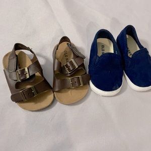 Baby Boy Old Navy shoes size 3-6 months